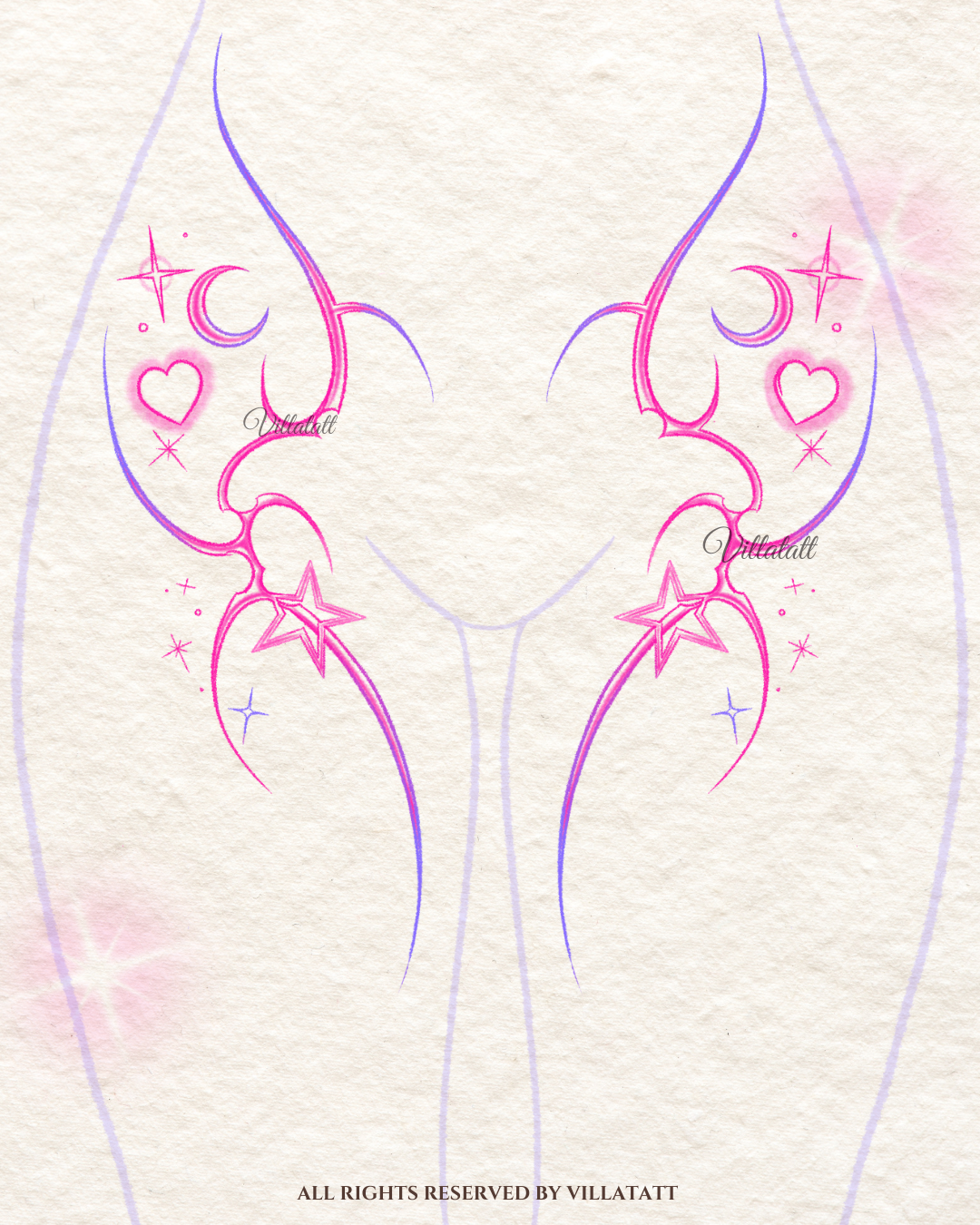 Symmetrical HipsTribal