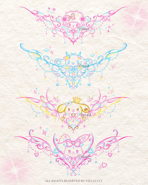 Sanrio Tramp Stamps 01