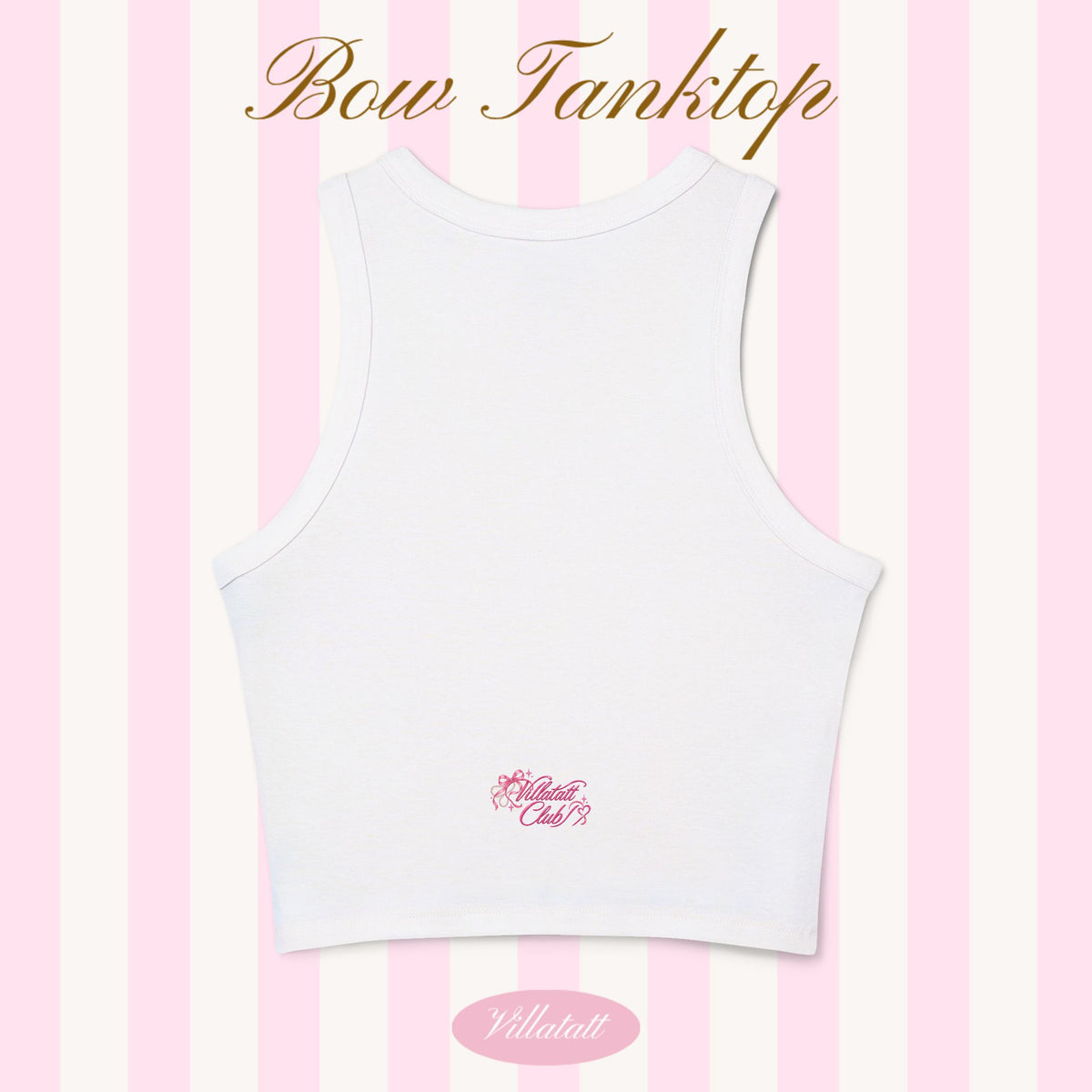 Villatatt Bow Tank Top