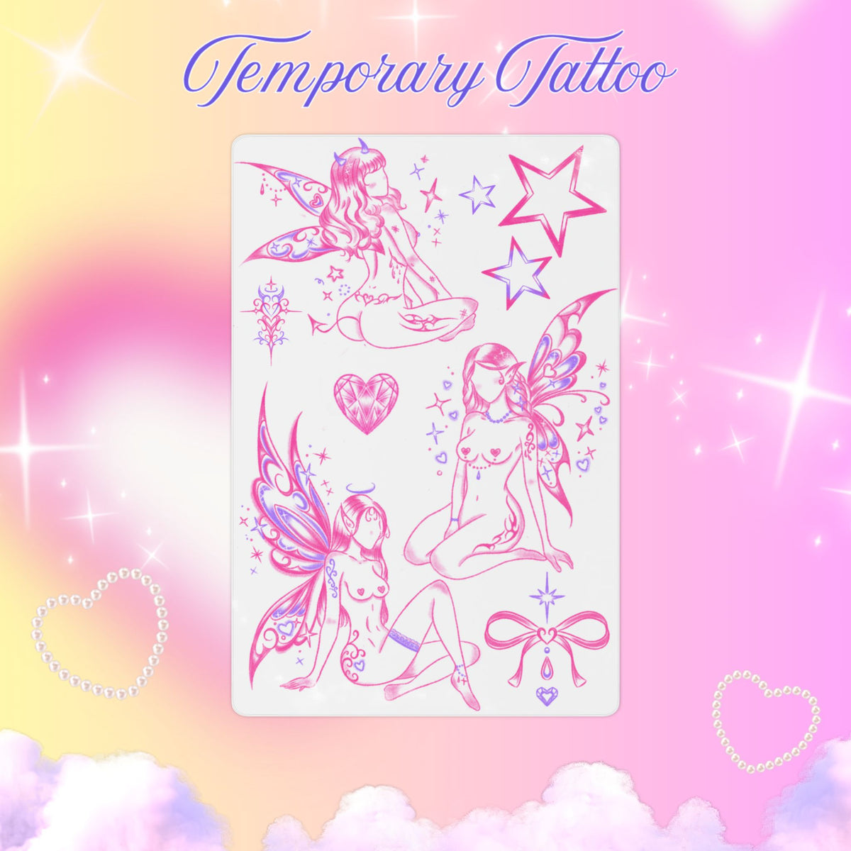 Fairy Princess Temporary Tattoo