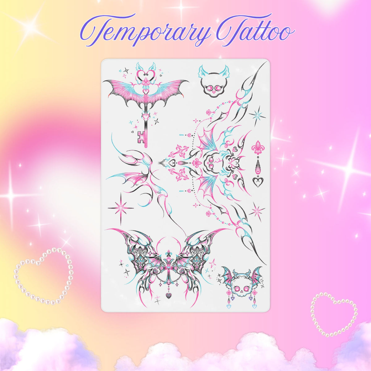 Monster High Rochelle Goyle Tattoo Sheet