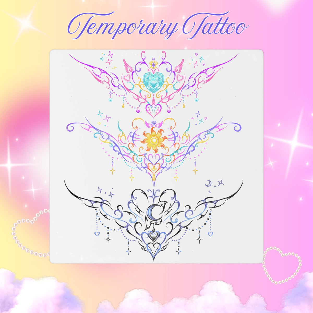 My Little Pony Tramp Stamps-Inspired Temporary Tattoo