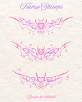 Devil Heart Tramp Stamps