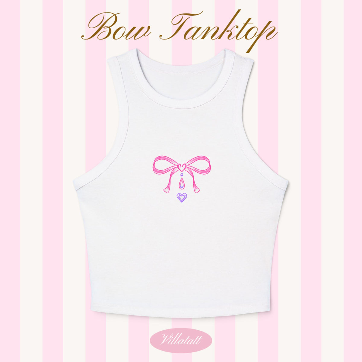 Villatatt Bow Tank Top