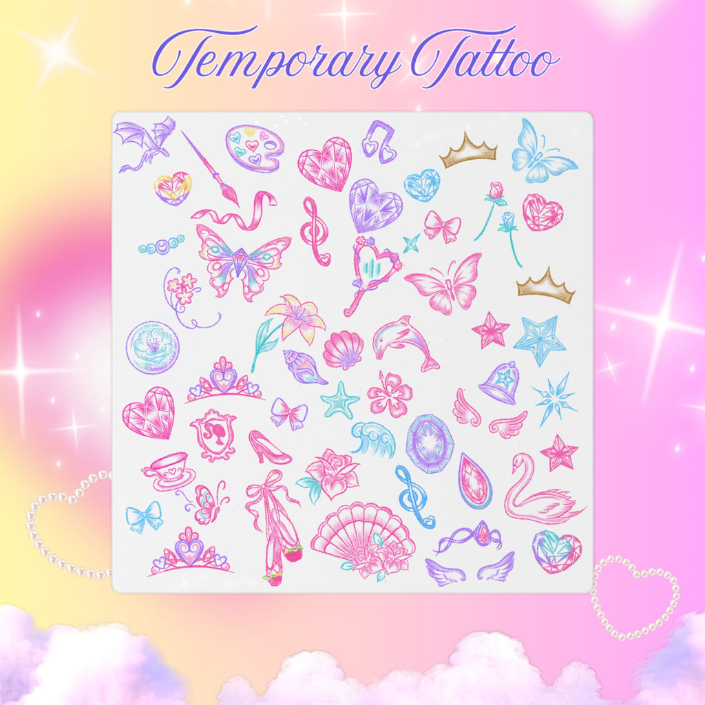 Barbie Movies-Inspired Temporary Tattoo