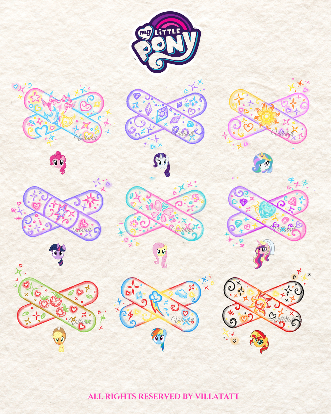 My Little Pony Bandages