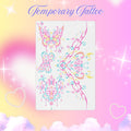 My Little Pony Fluttershy Tattoo Sheet