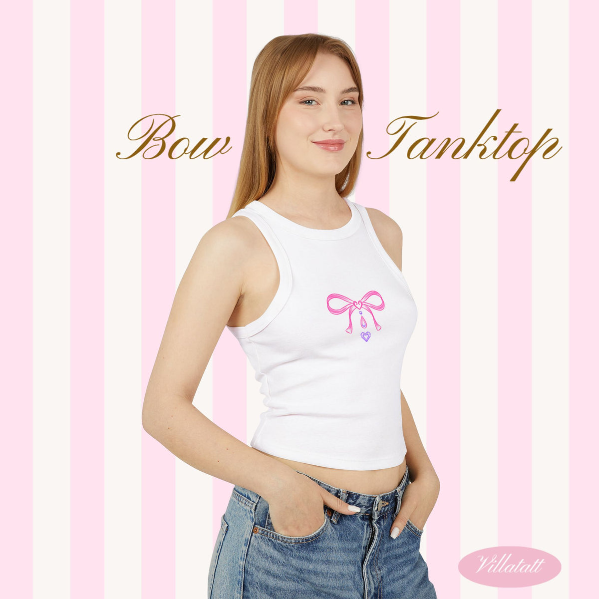 Villatatt Bow Tank Top