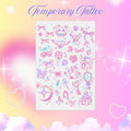 I'm Just A Girl-Random Cute ElementsTattoo Sheet