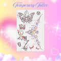 Monster High Operetta Tattoo Sheet