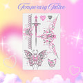 Monster High Catty Noir Tattoo Sheet