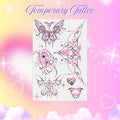 Monster High Draculaura Wolf Tattoo Sheet
