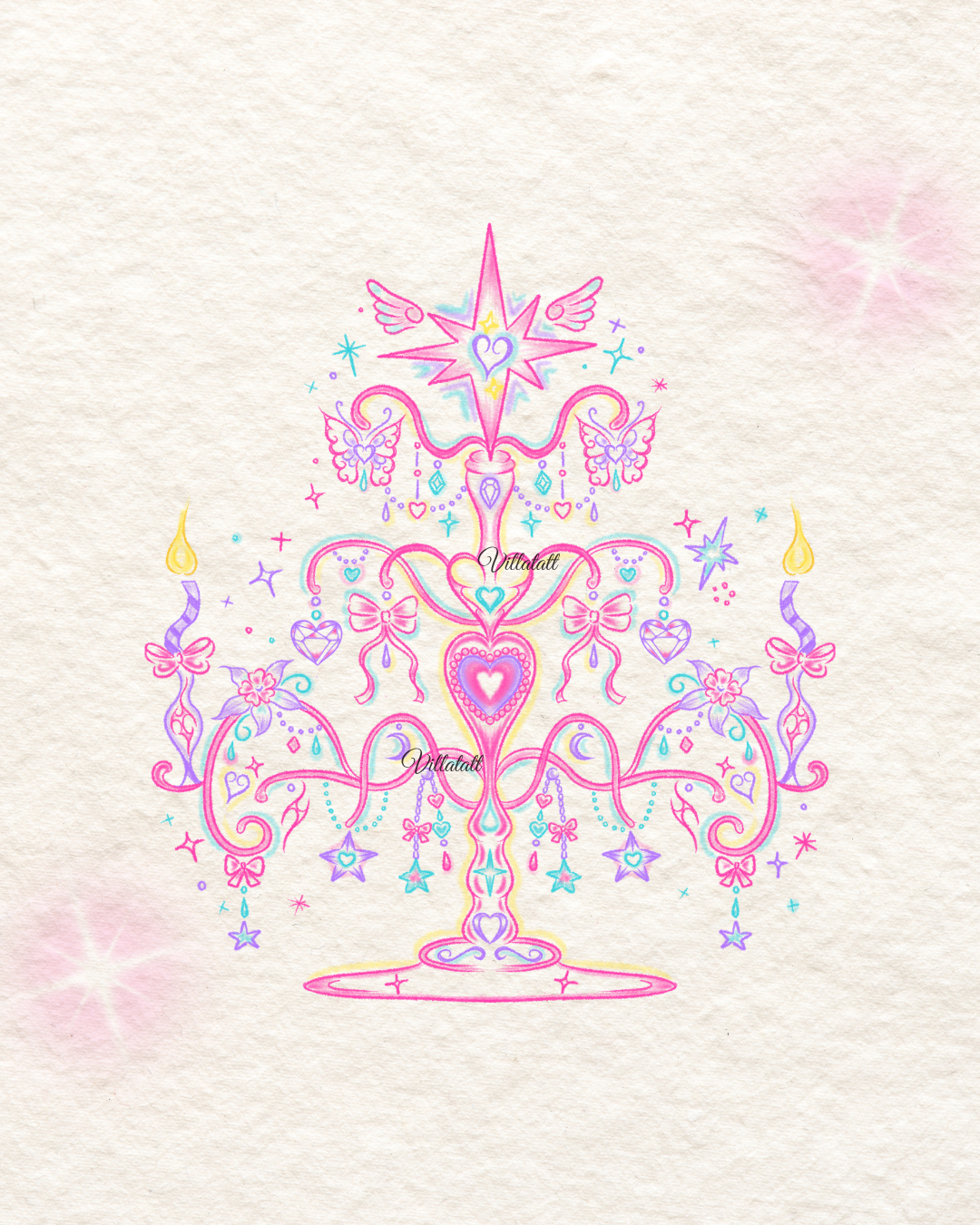 Candle of Pink Heaven