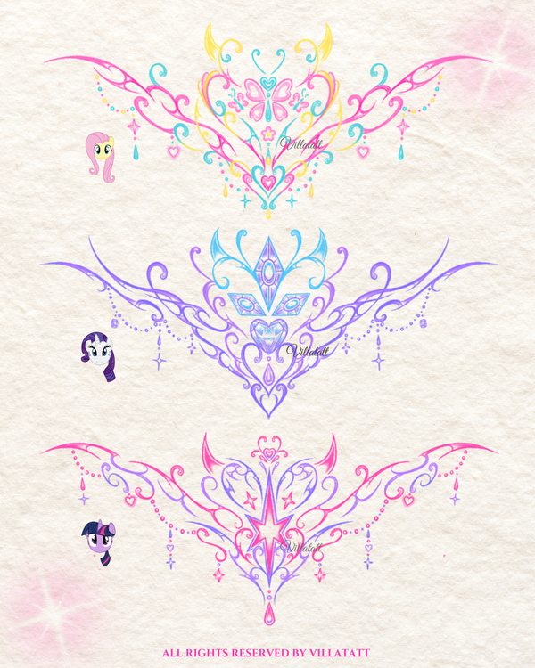 My Little Pony Tramp Stamps 01