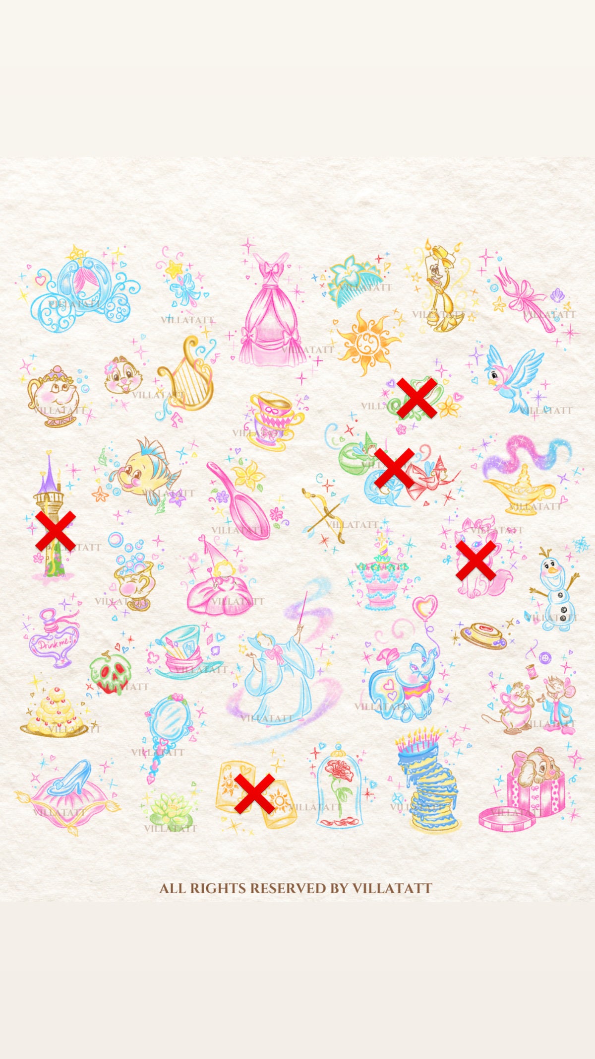 Tiny Disney Designs