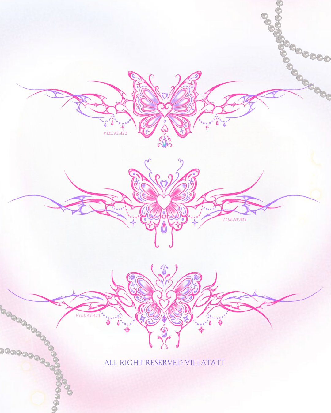 Butterfly Tramp Stamps