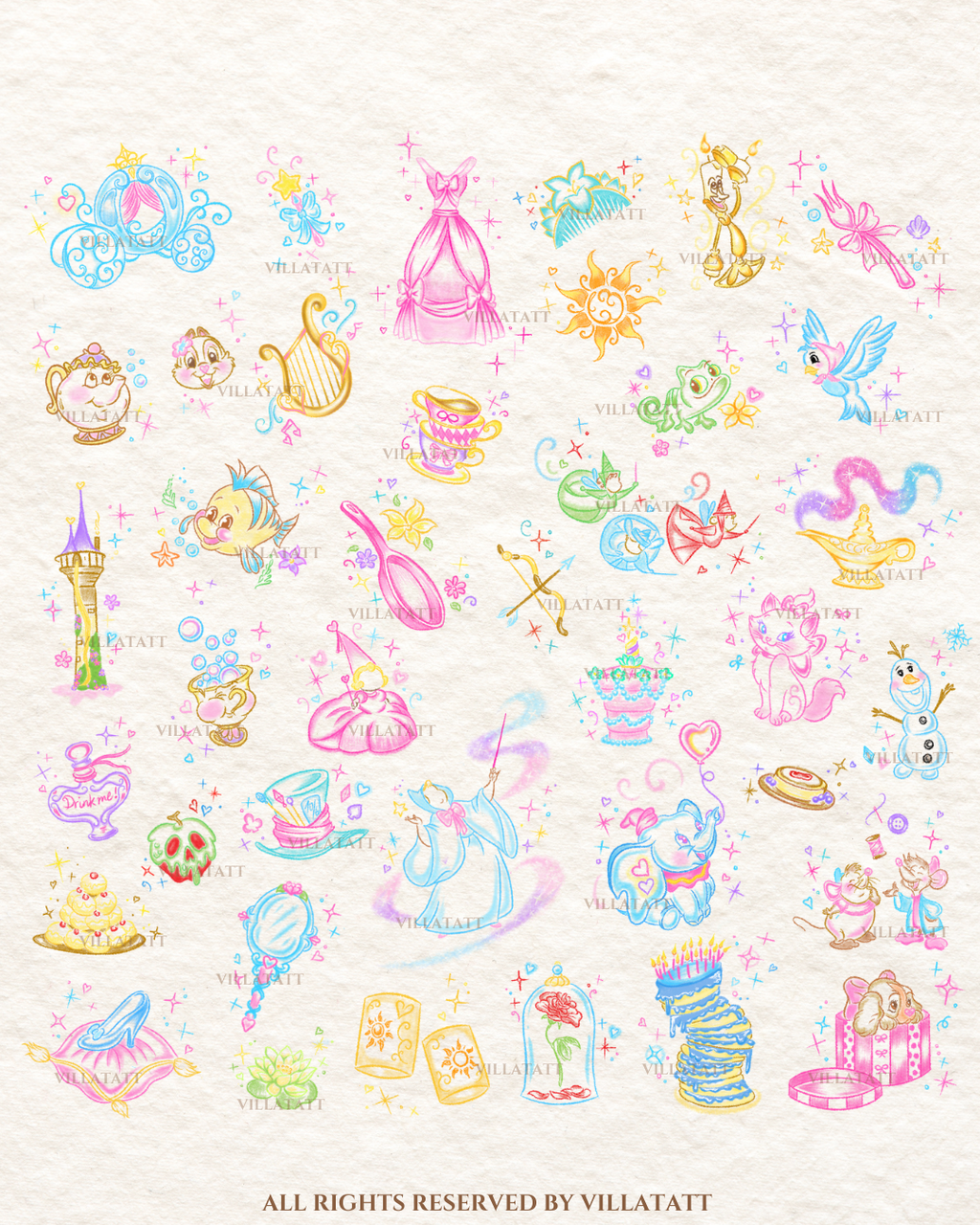 Tiny Disney Designs